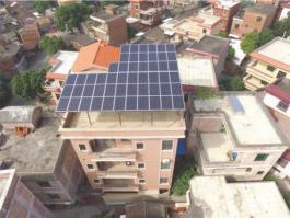 13KW household photovoltaic power generation system in Shunde